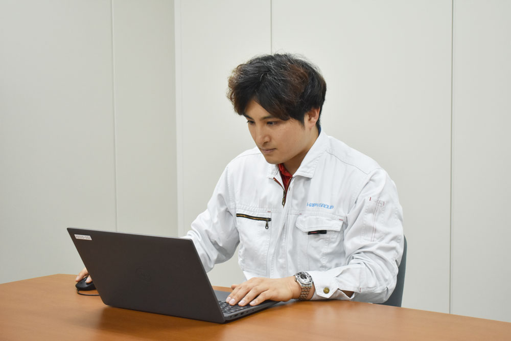 先輩へのインタビュー