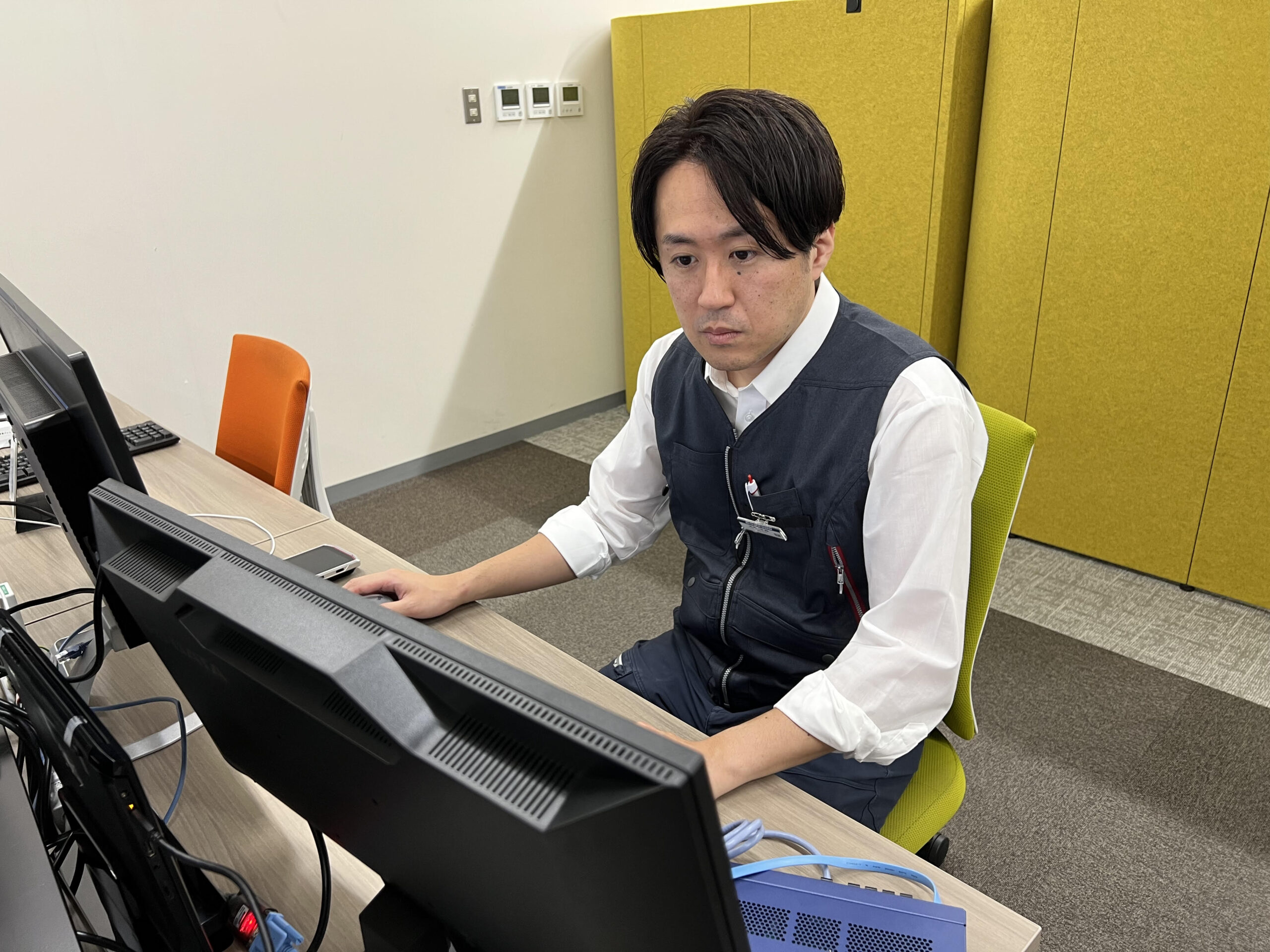 先輩へのインタビュー