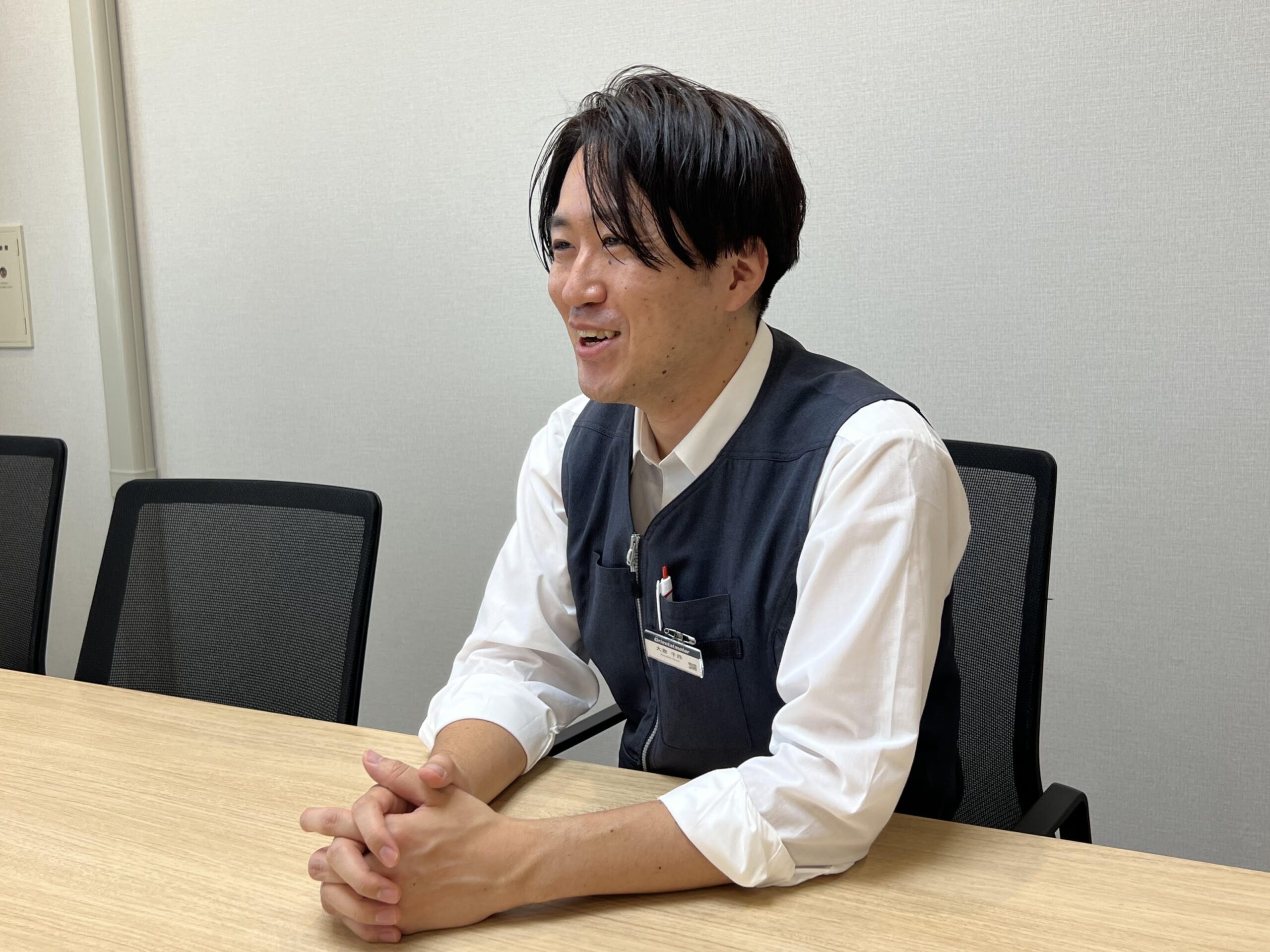 先輩へのインタビュー