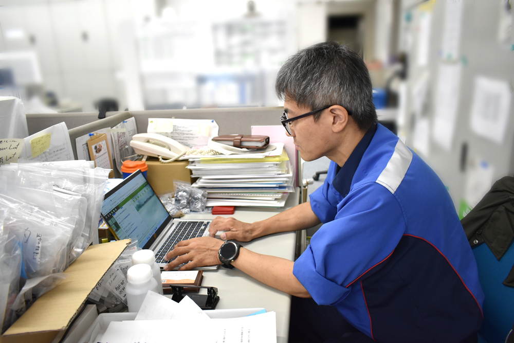 先輩へのインタビュー